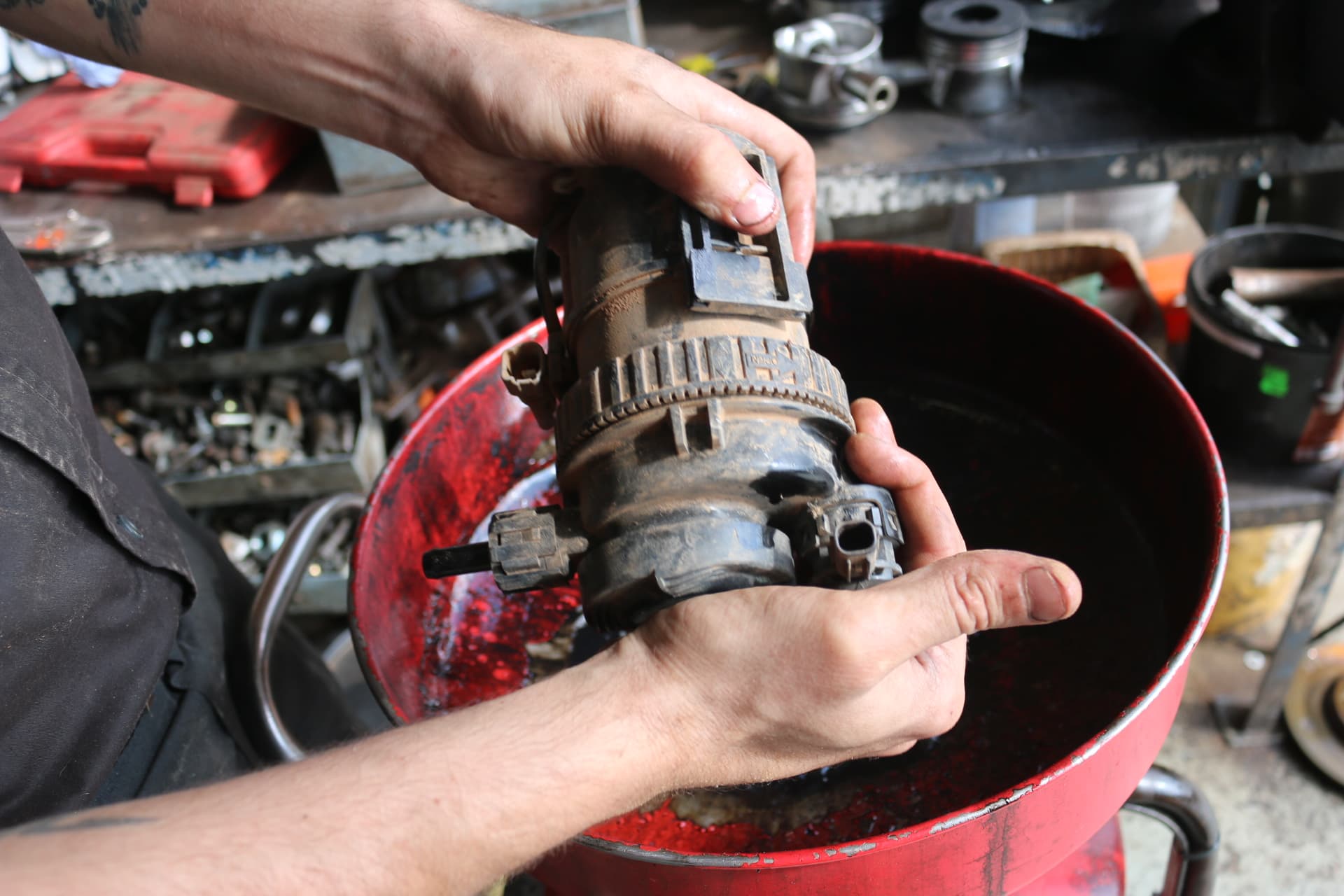 Repair engine hard starting