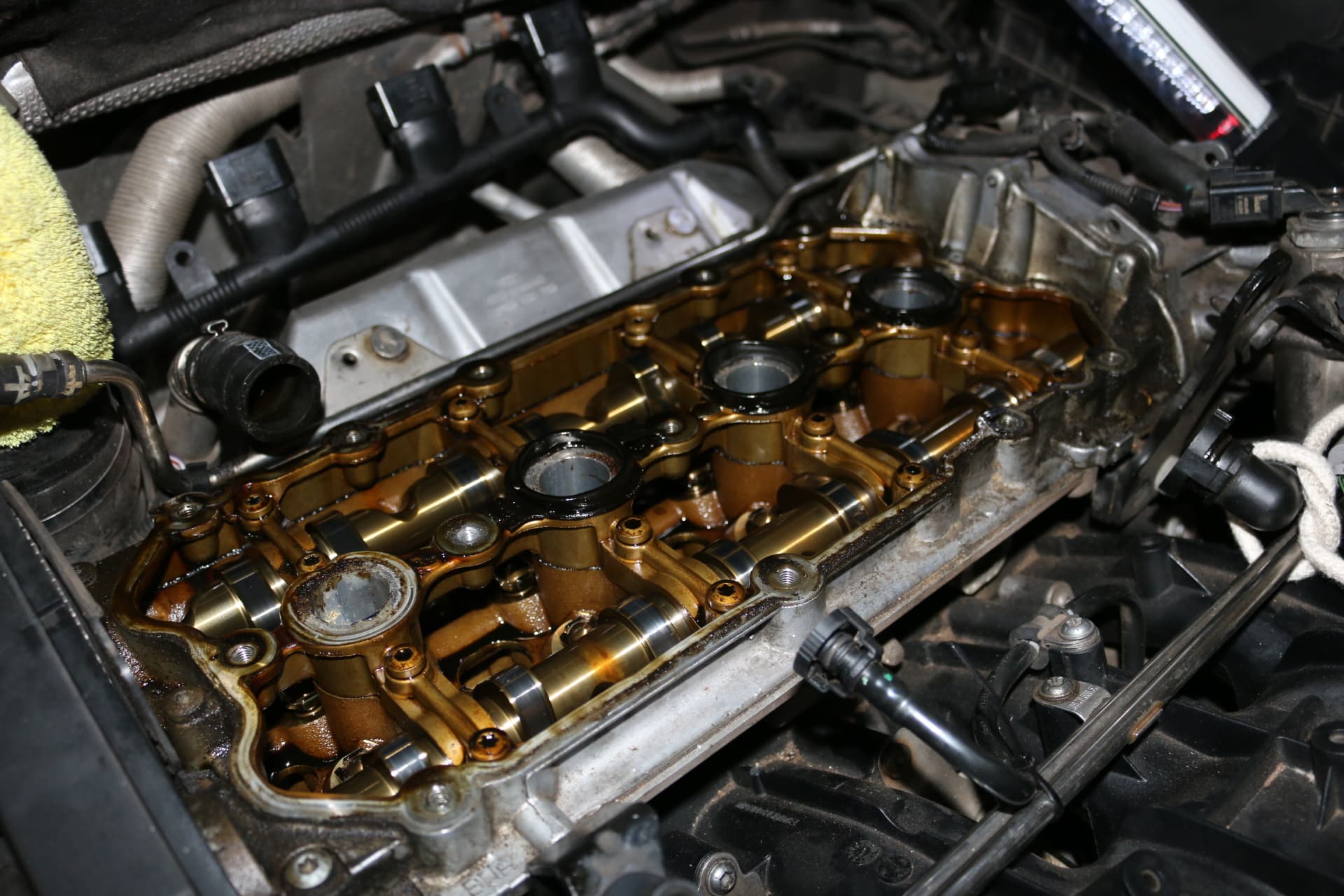 Oil leak repairs