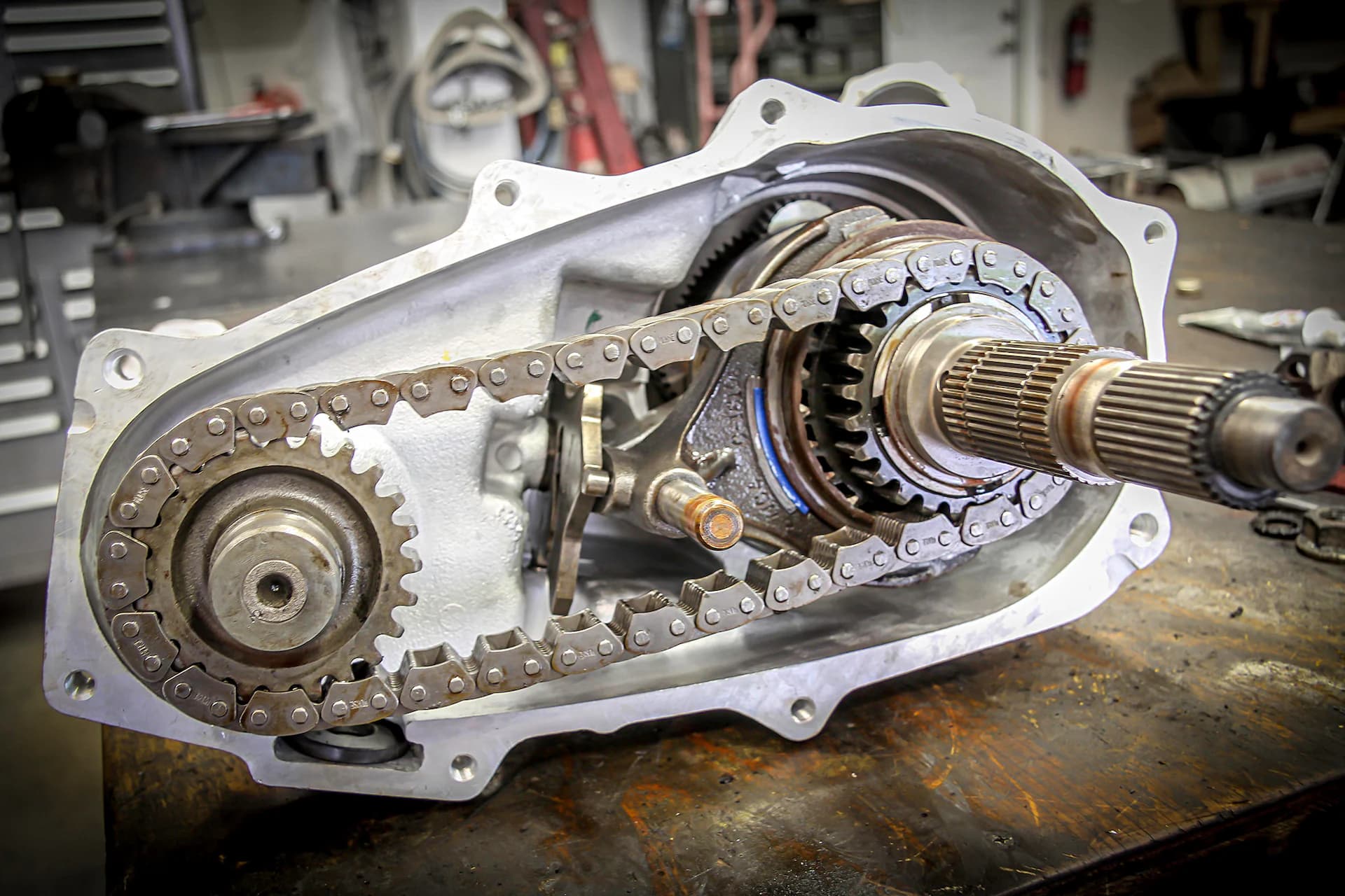 Differential and transfer case servicing